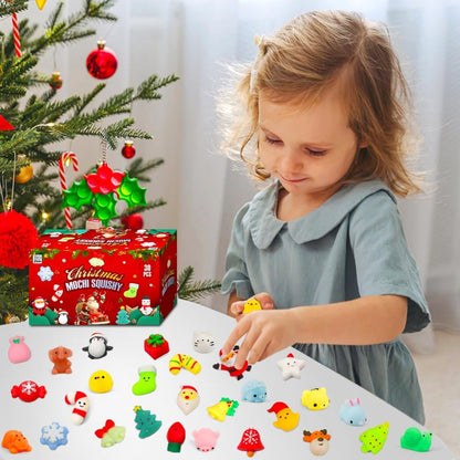 30-piece set of soft and adorable toys, cute squeeze toys perfect as party favors.