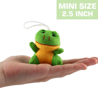 32-piece mini plush animal toy set