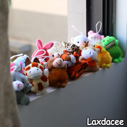 32-piece mini plush animal toy set