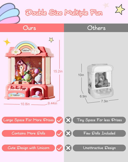 Claw Machine with Mini Prizes | Perfect Gift for Kids 2–9