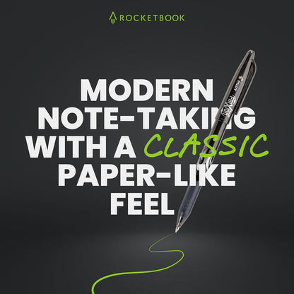 Rocketbook New Core Reusable Spiral Notebook