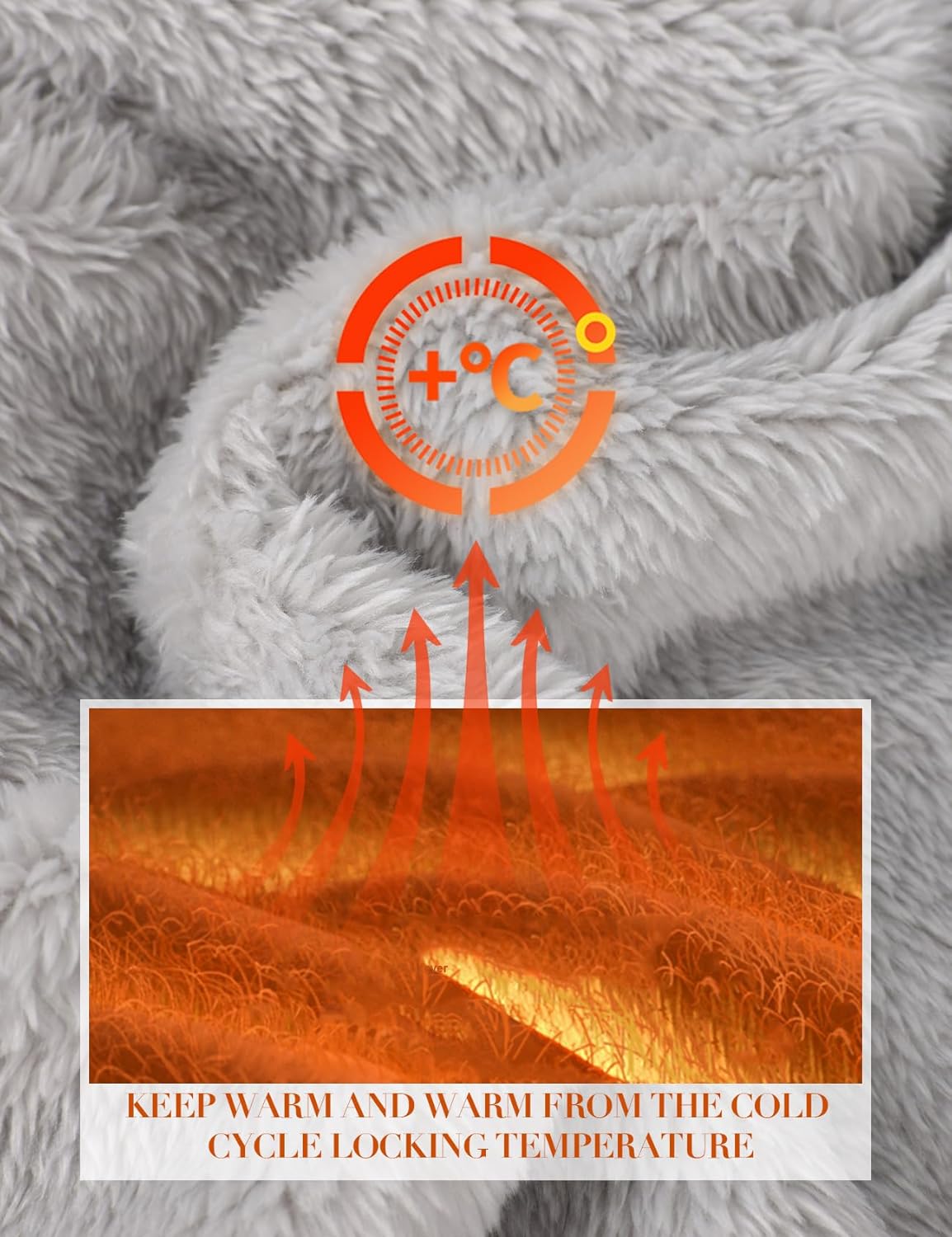 Women's fluffy pajama set (two-piece)