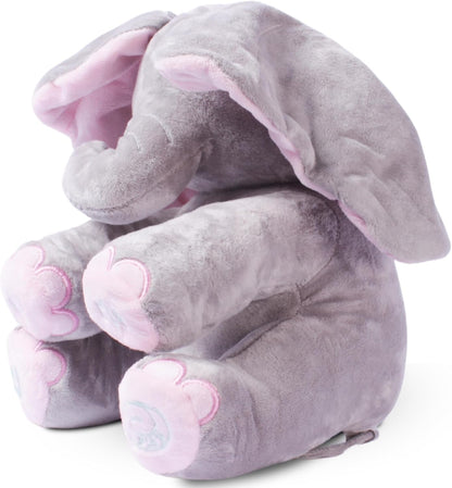 Peek-a-boo elephant toy, interactive singing plush elephant.