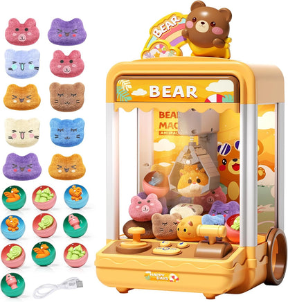 Children's mini claw machine set (includes 20 toys)