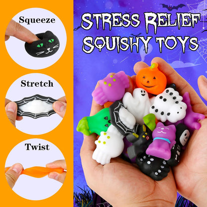 30-piece set of soft and adorable toys, cute squeeze toys perfect as party favors.
