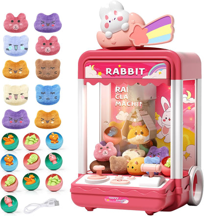 Children's mini claw machine set (includes 20 toys)