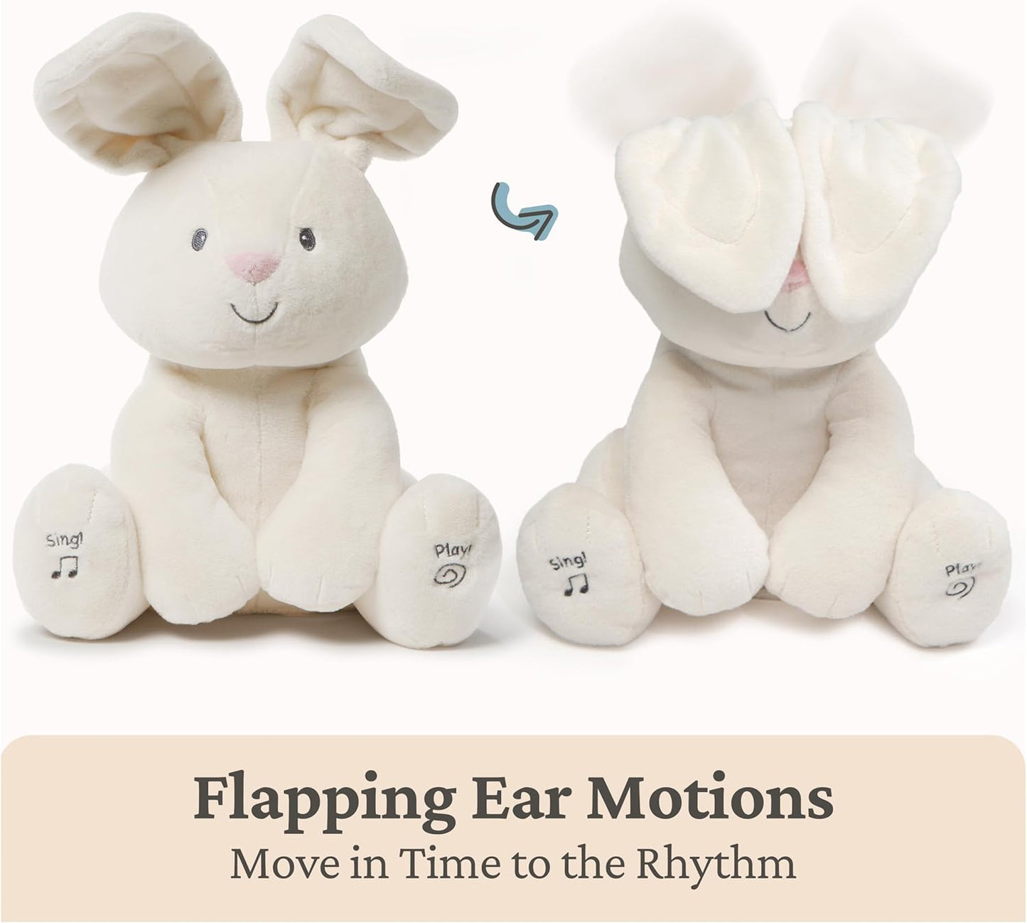 Baby electric interactive elephant plush toy, a singing plush doll.