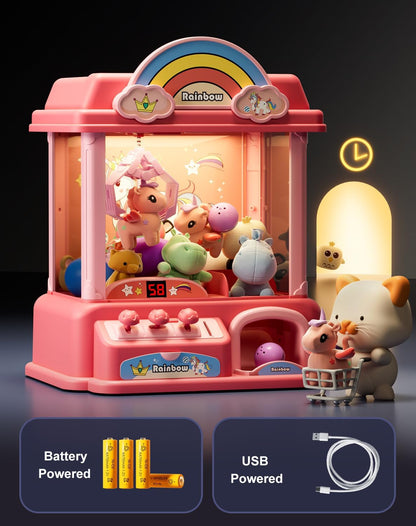 Claw Machine with Mini Prizes | Perfect Gift for Kids 2–9