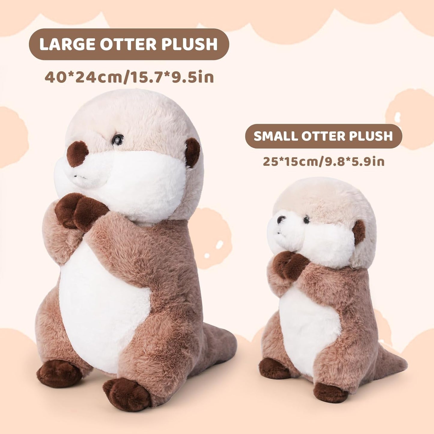 Cute otter plush toy - a perfect birthday gift