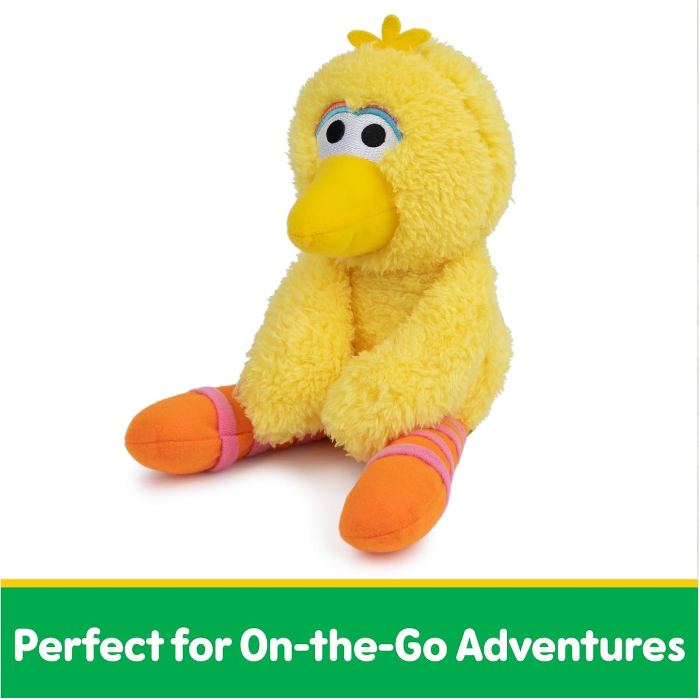 Elmo portable plush toy, made of high-quality plush material.