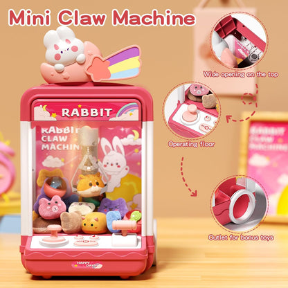 Children's mini claw machine set (includes 20 toys)