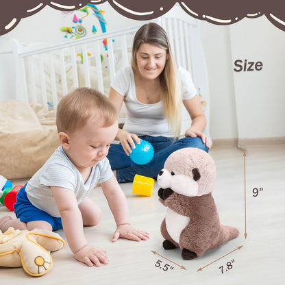 Cute otter plush toy - a perfect birthday gift