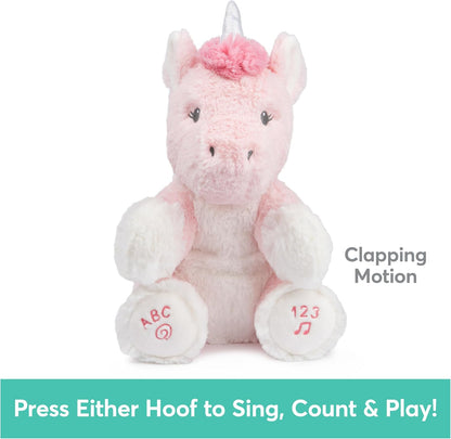 Baby electric interactive elephant plush toy, a singing plush doll.