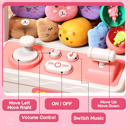 Children's mini claw machine set (includes 20 toys)