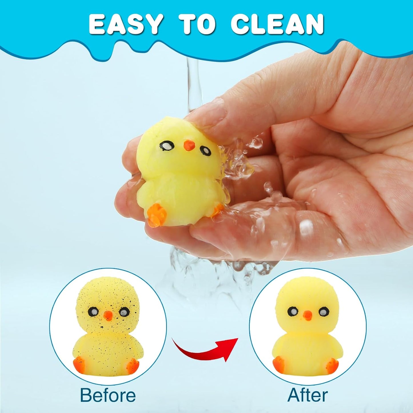 30-piece set of soft and adorable toys, cute squeeze toys perfect as party favors.