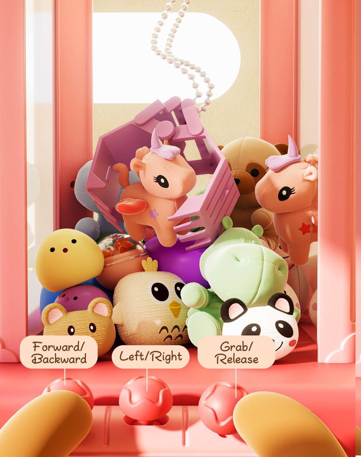 Claw Machine with Mini Prizes | Perfect Gift for Kids 2–9
