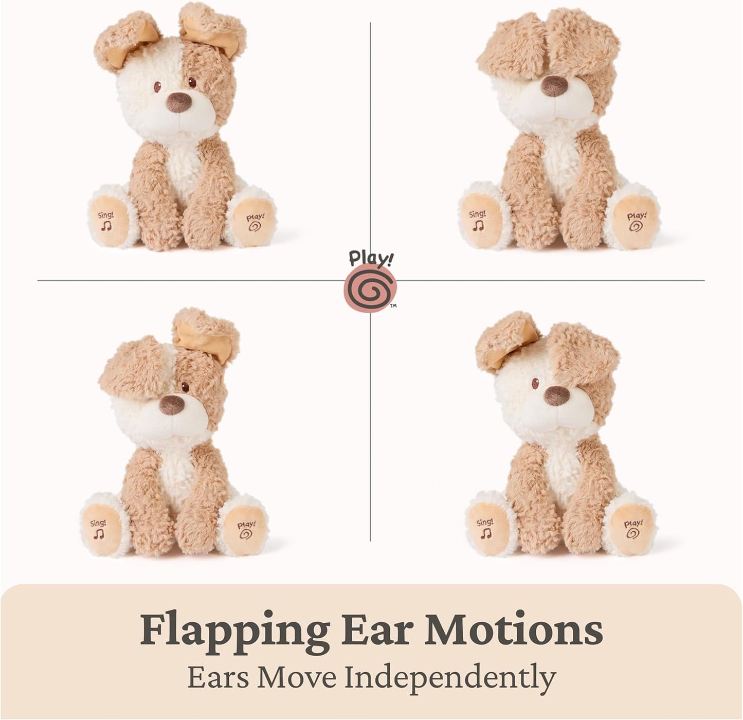 Baby electric interactive elephant plush toy, a singing plush doll.