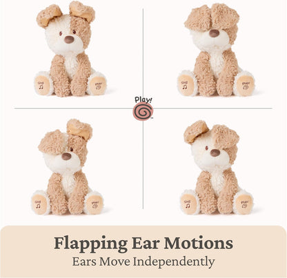 Baby electric interactive elephant plush toy, a singing plush doll.