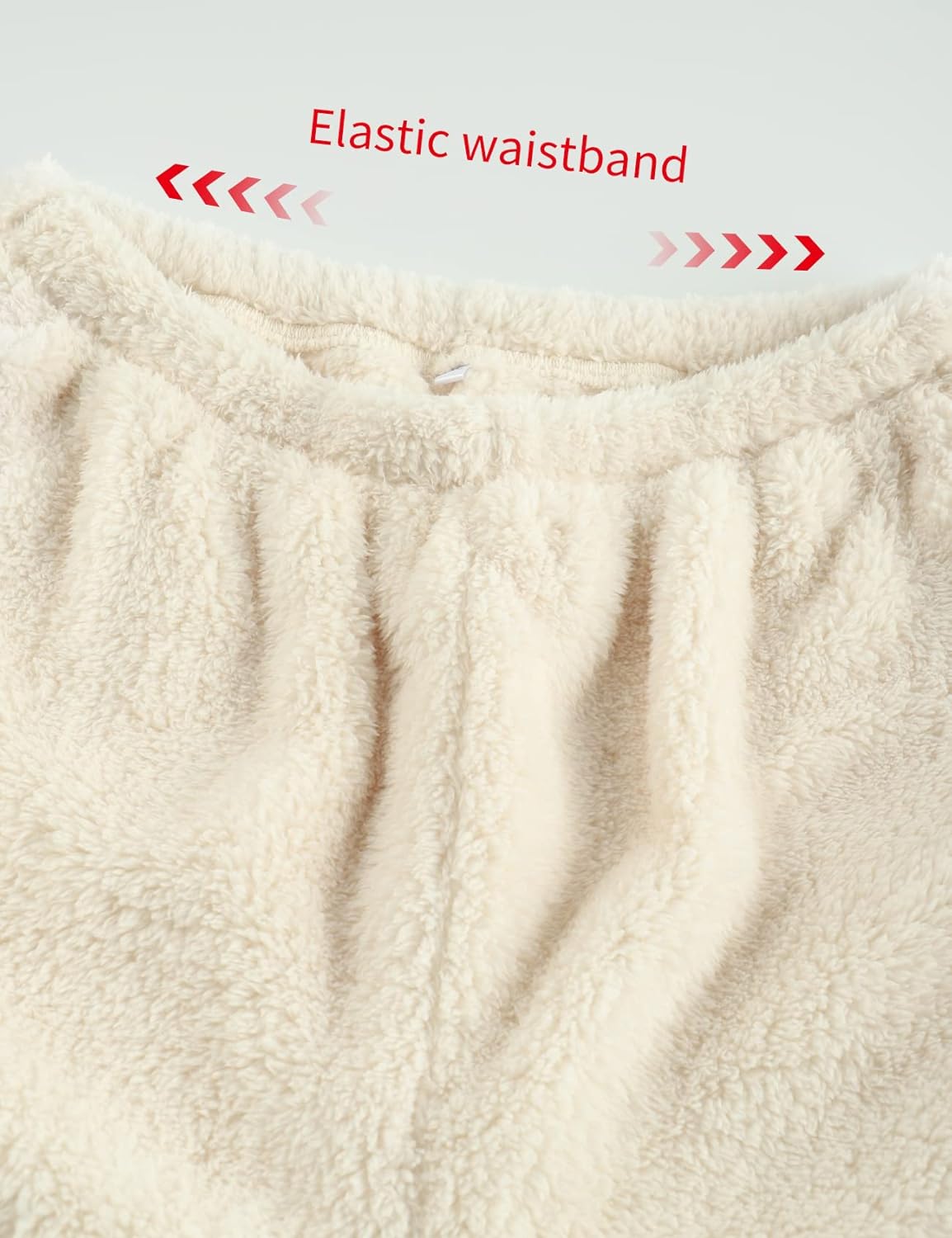 Women's fluffy pajama set (two-piece)