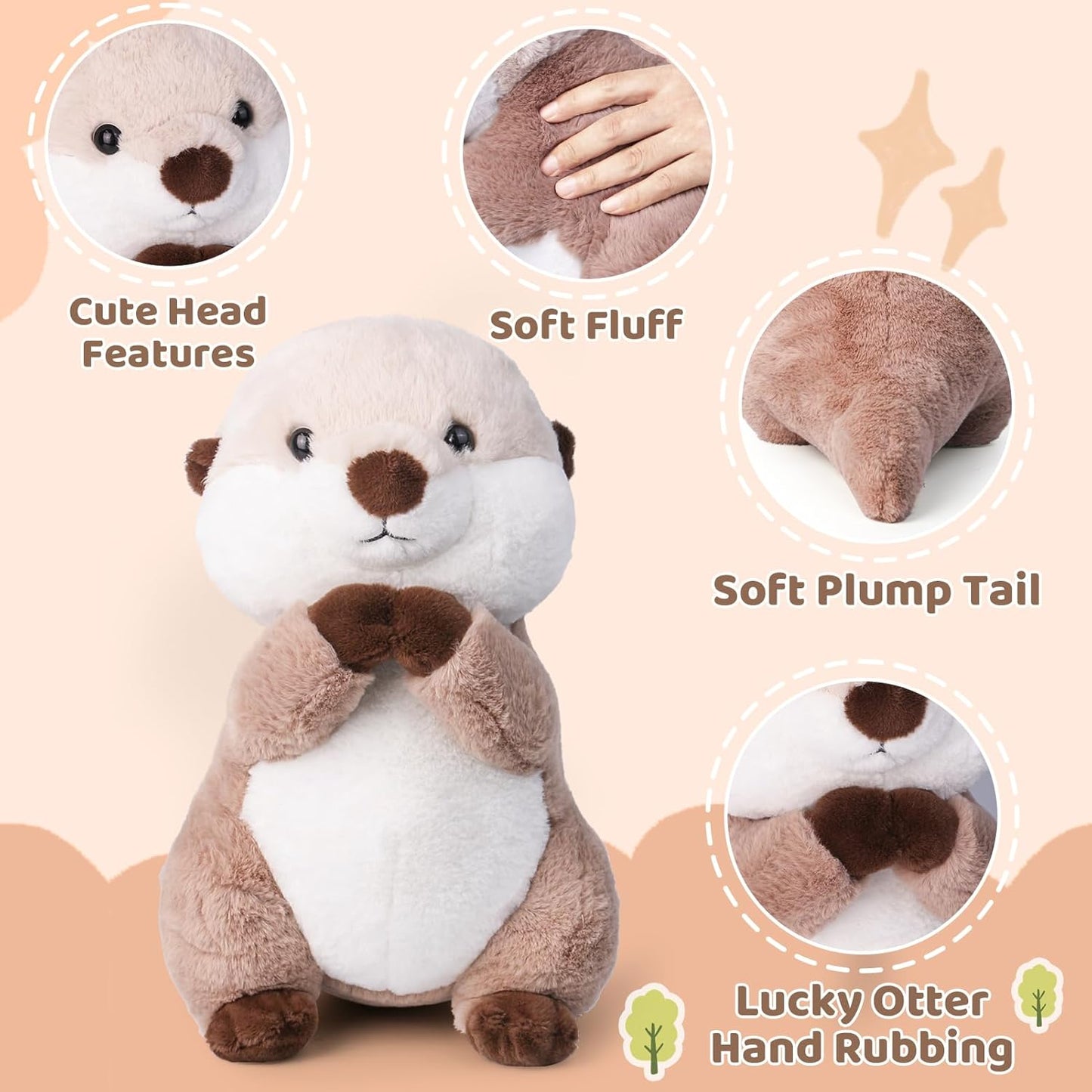 Cute otter plush toy - a perfect birthday gift