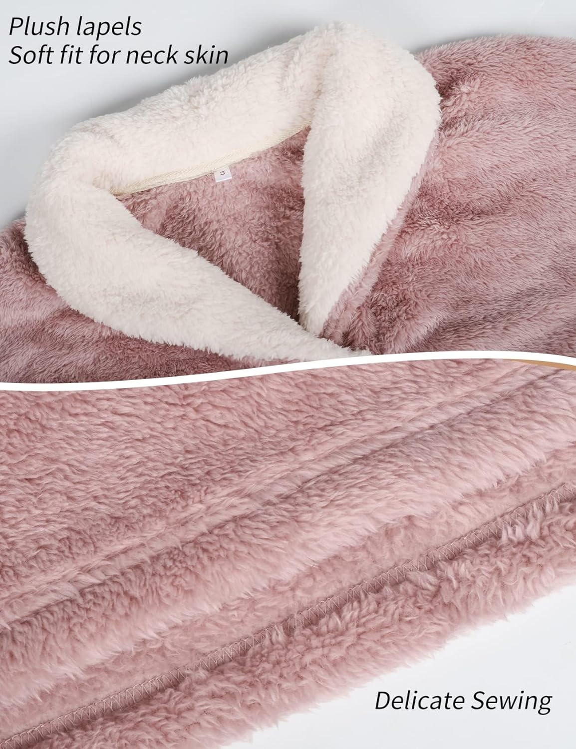 Women's fluffy pajama set (two-piece)