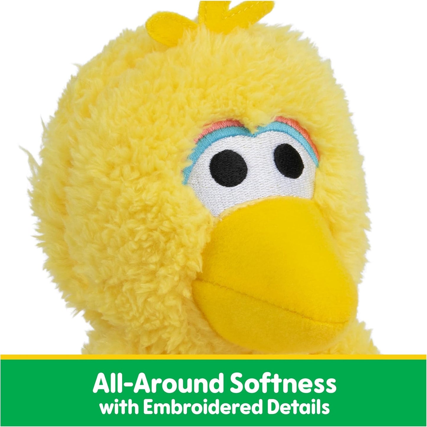 Elmo portable plush toy, made of high-quality plush material.