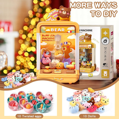 Children's mini claw machine set (includes 20 toys)