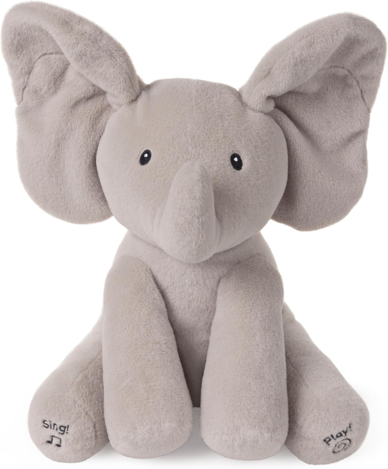 Baby electric interactive elephant plush toy, a singing plush doll.