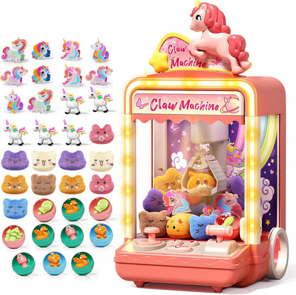 Children's mini claw machine set (includes 20 toys)