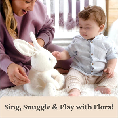 Baby electric interactive elephant plush toy, a singing plush doll.