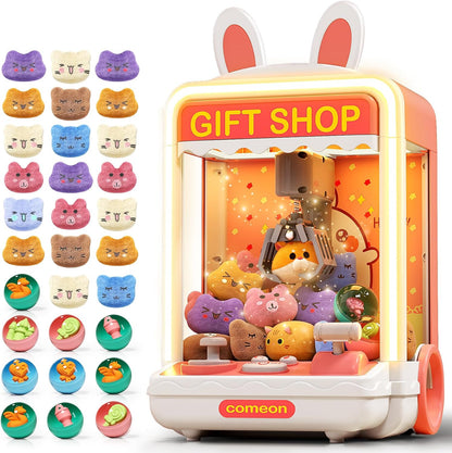 Children's mini claw machine set (includes 20 toys)