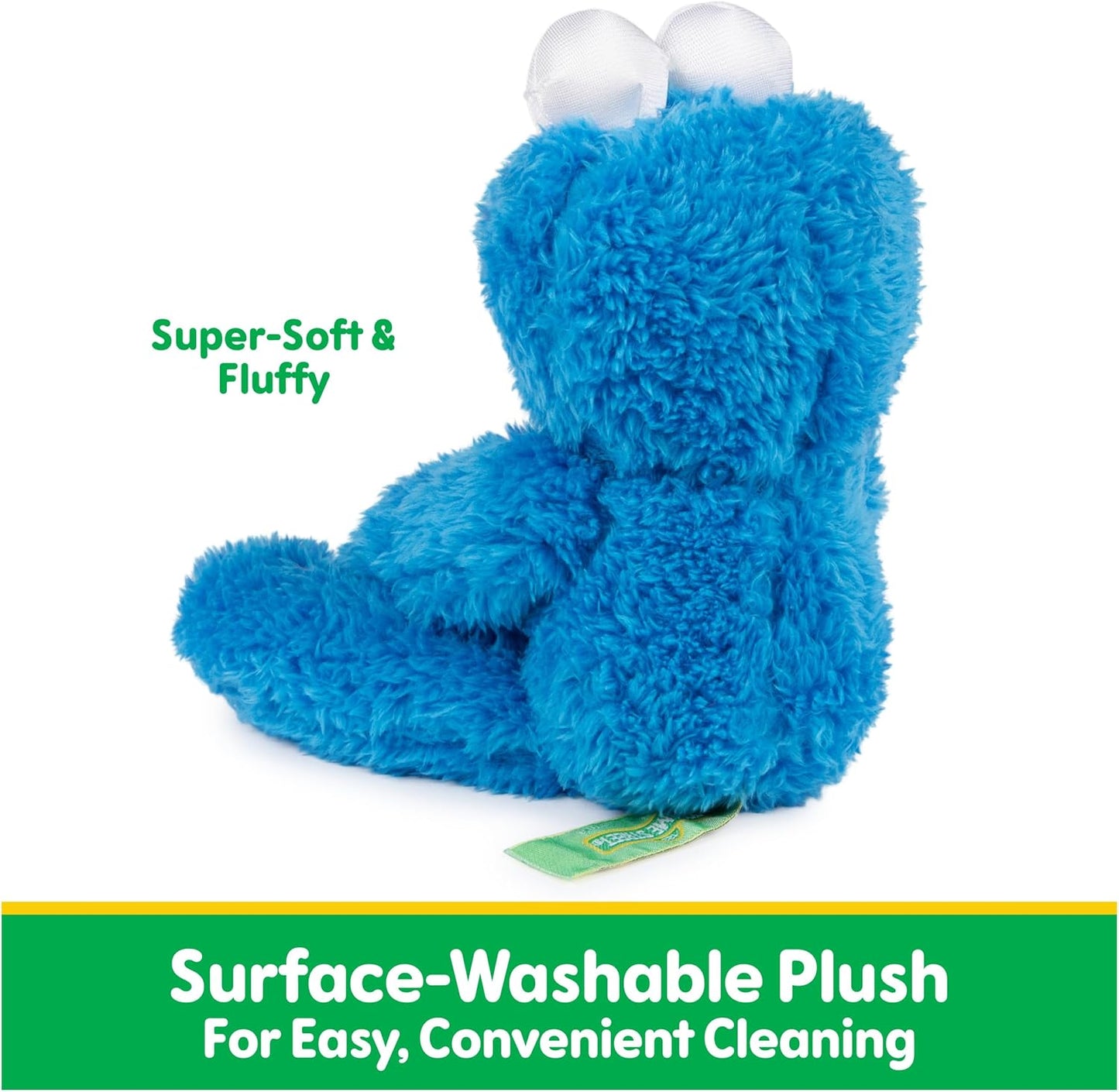 Elmo portable plush toy, made of high-quality plush material.