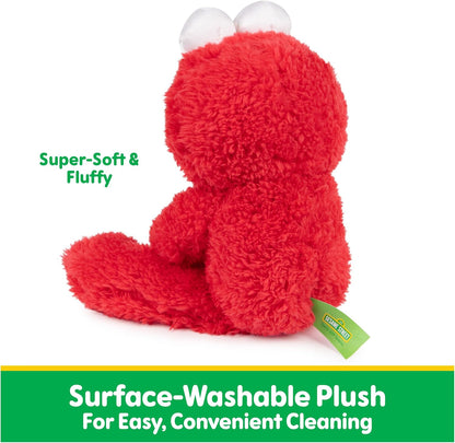 Elmo portable plush toy, made of high-quality plush material.