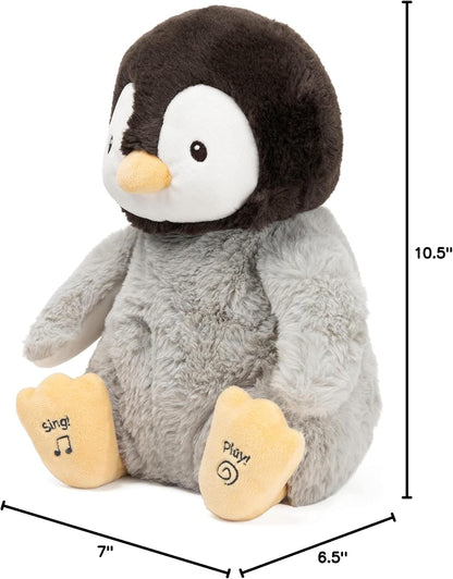 Baby electric interactive elephant plush toy, a singing plush doll.