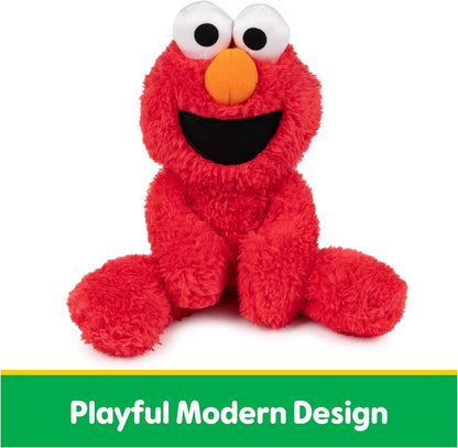 Elmo portable plush toy, made of high-quality plush material.