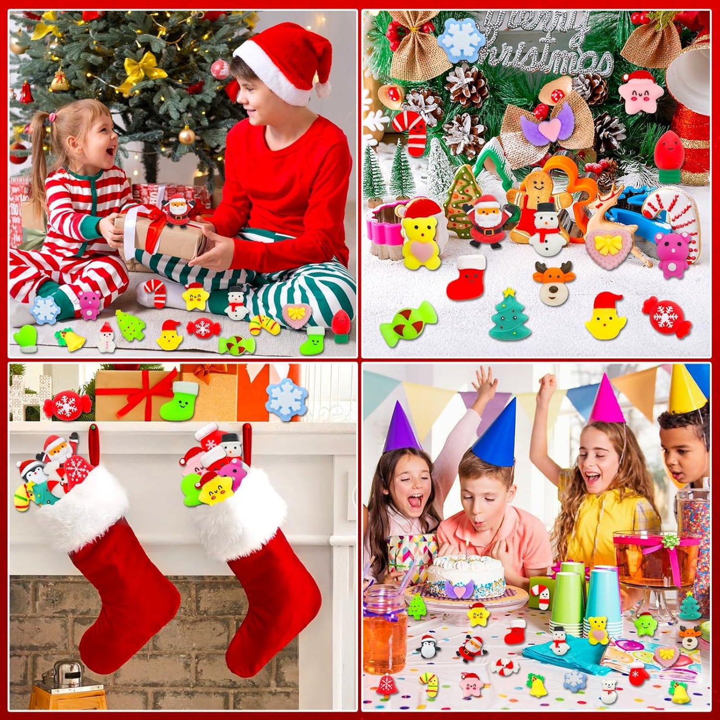 30-piece set of soft and adorable toys, cute squeeze toys perfect as party favors.
