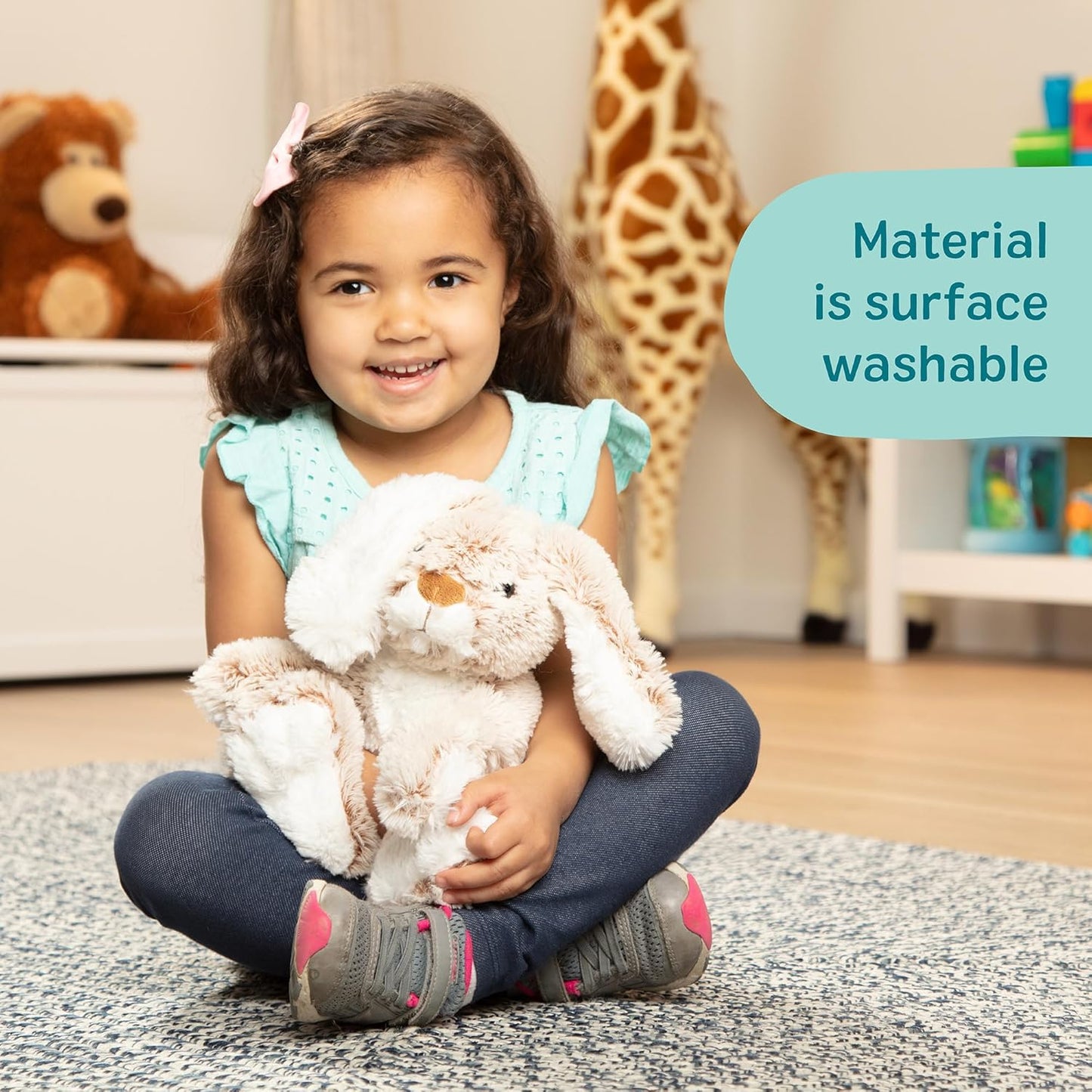 Cave rabbit plush toy