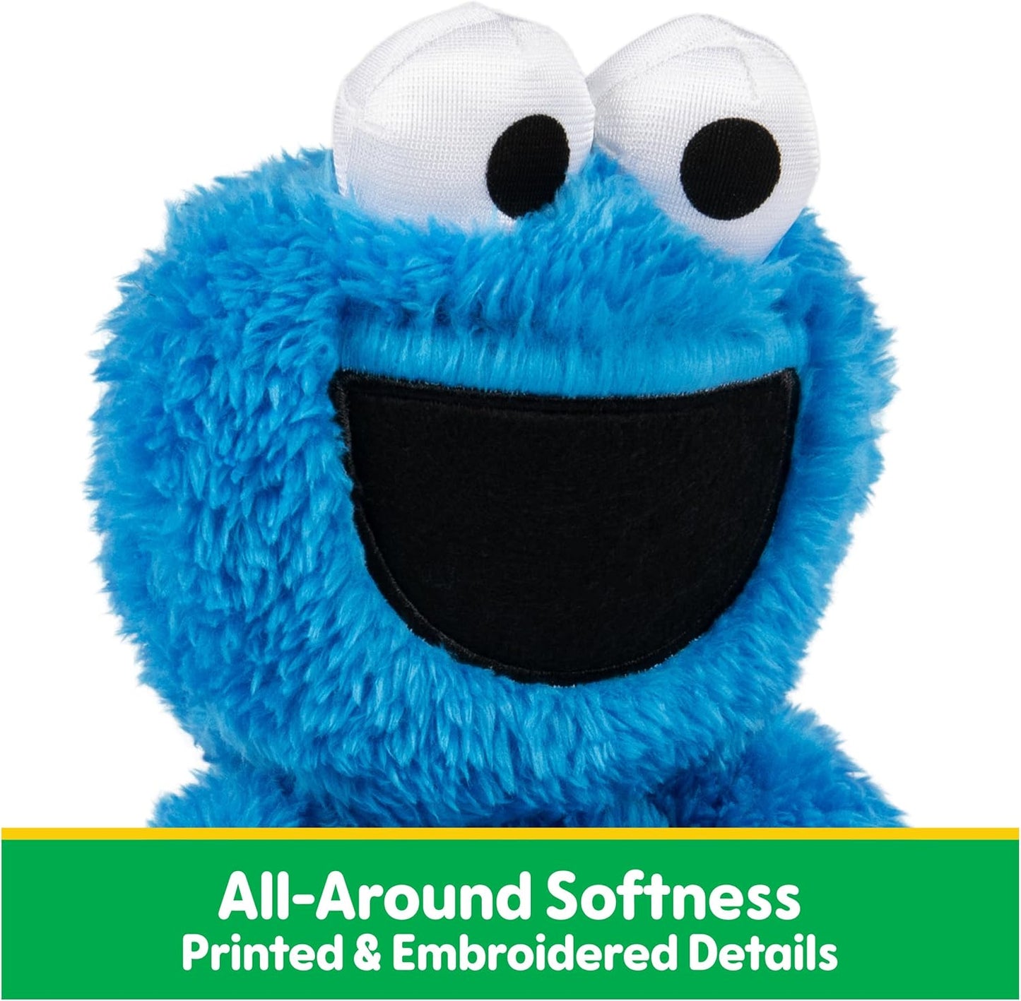 Elmo portable plush toy, made of high-quality plush material.