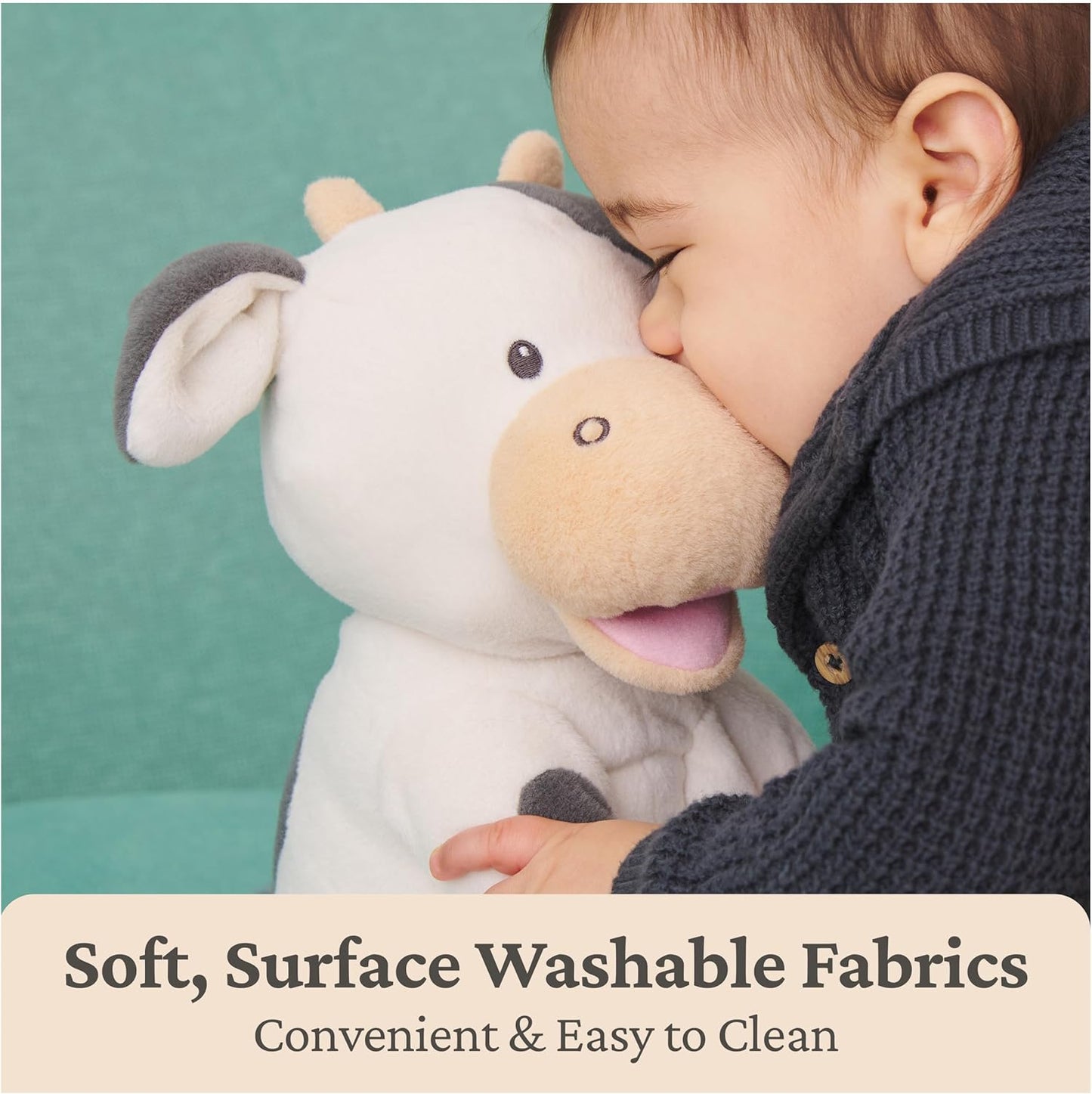 Baby electric interactive elephant plush toy, a singing plush doll.