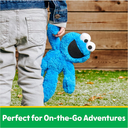 Elmo portable plush toy, made of high-quality plush material.