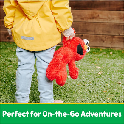 Elmo portable plush toy, made of high-quality plush material.
